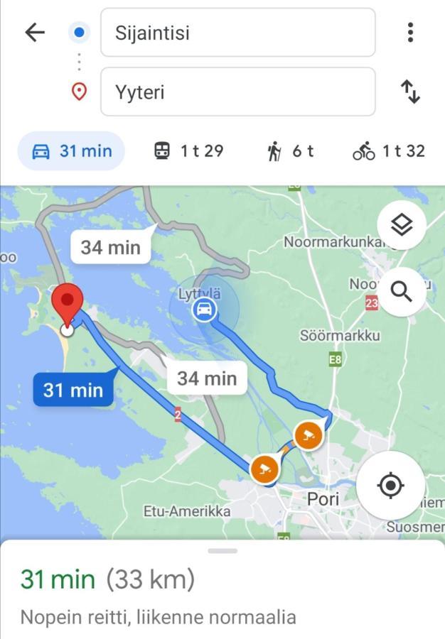 Kotimajoitus Noora Daire Pori Dış mekan fotoğraf